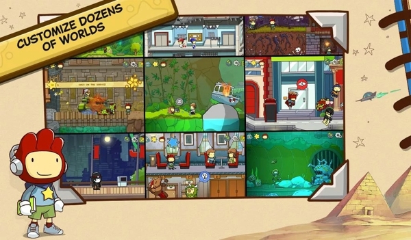 涂鸦冒险家混合修改版(scribblenauts remix) 游戏截图
