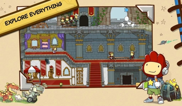 涂鸦冒险家混合修改版(scribblenauts remix) 游戏截图